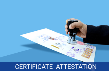 certificate attestation agency for qatar in india
